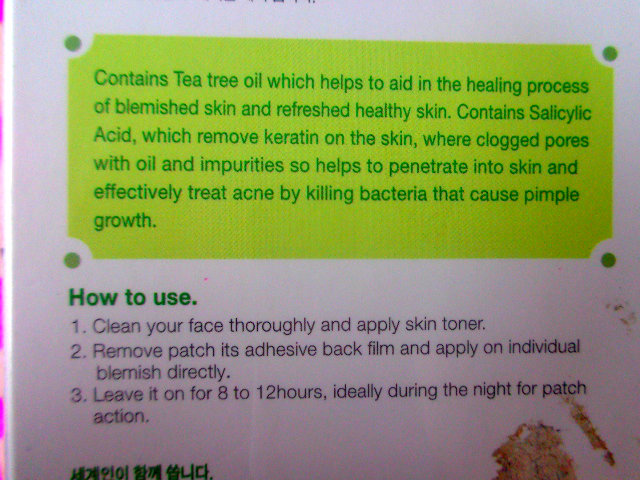 Cettua Trouble Clear Patch with Tea Tree Oil 3