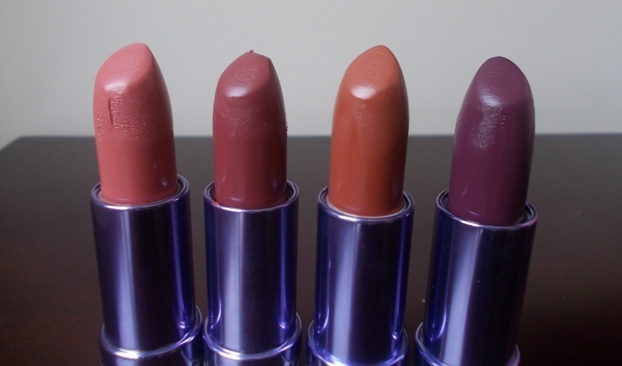 Colorbar Creme Touch Lipsticks Infatuation, Deeply Mauved, Bitter Chocolate & Taupe (4)