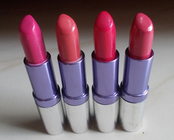Colorbar Creme Touch Lipsticks - pink wink,frisky pink,jewel pink, strawberry