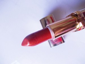 loreal burning sunset lipstick