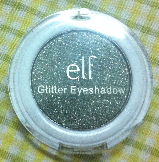 ELF+Essential+Glitter+Eyeshadow+in+ Nature+Girl+Review