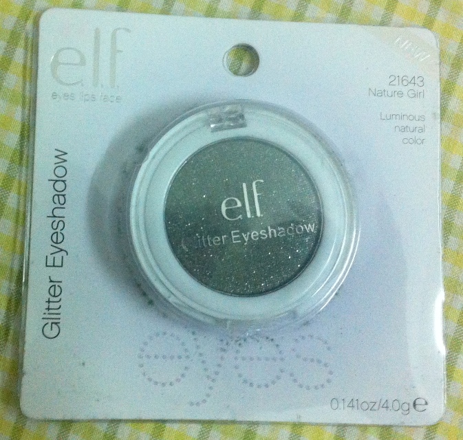 ELF Essential Glitter Eyeshadow in Nature Girl 2