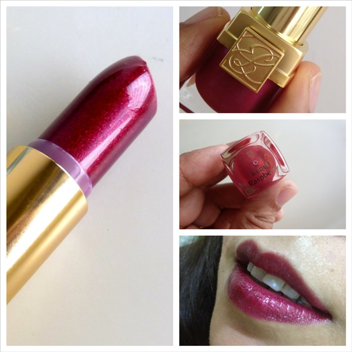 Estee Lauder Pure Color Vivid Shine Lipstick Rebel Raspberry 6