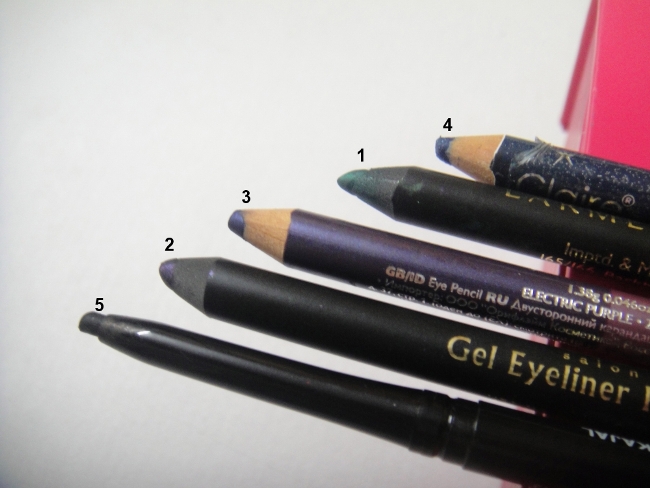 Eyeliner pencils