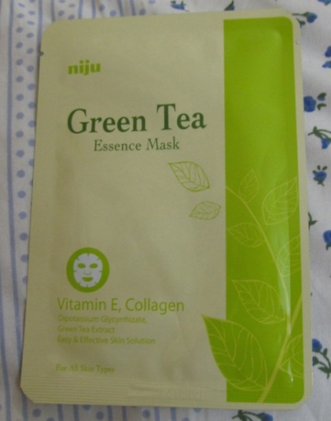 Konad Niju Green Tea Essence Face Mask