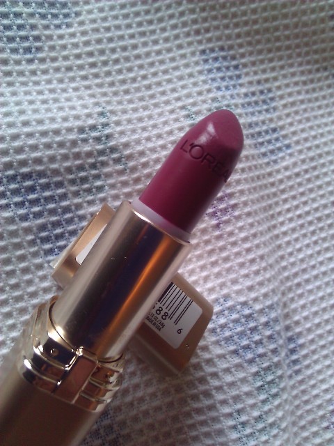 loreal color riche lipstick mulberry