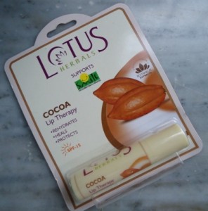 Lotus Herbals Cocoa Lip Therapy