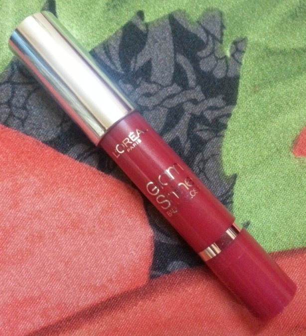 L’Oreal+Paris+Glam+Shine+Balmy+Gloss+Pomegranate+Punch+Review