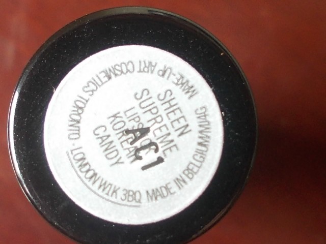 MAC Sheen Supreme Lipstick Korean Candy (11)