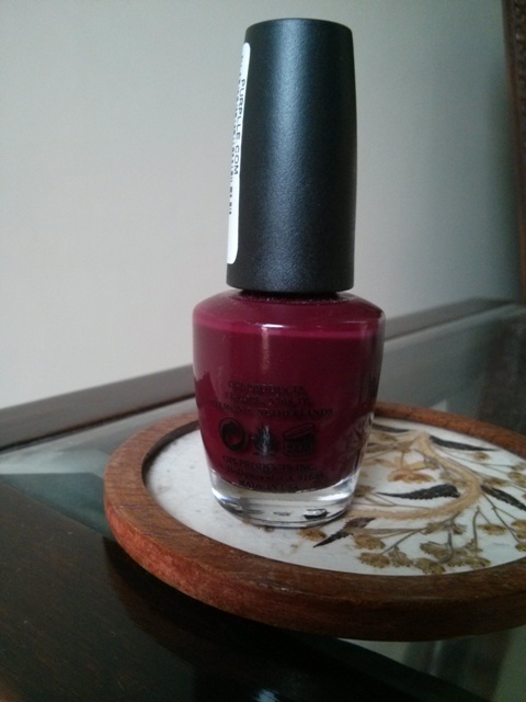 O.P.I. Nail Lacquer - Mrs. O'Leary'S Bbq (3)
