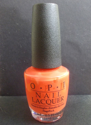 . Nail Lacquer in A Good Man-darin is Hard to Find