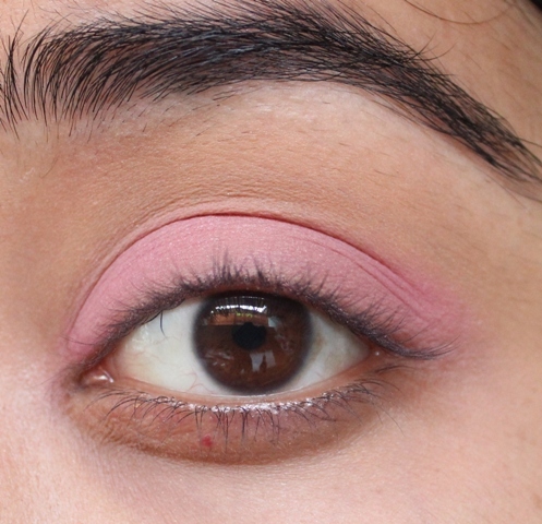 Pink and Orange Happy Eyes Makeup Tutorial (4)