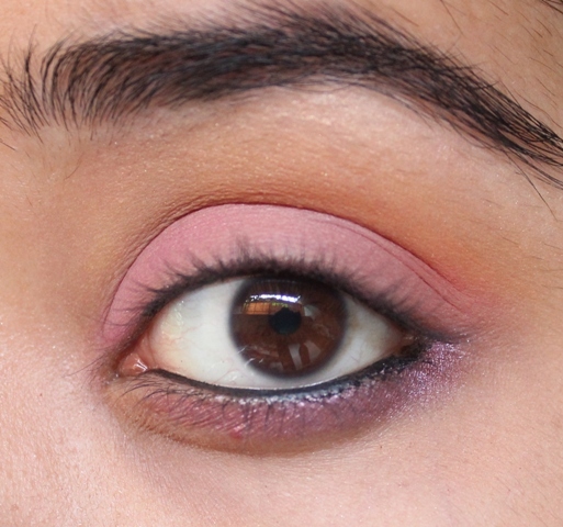 Pink and Orange Happy Eyes Makeup Tutorial (8)