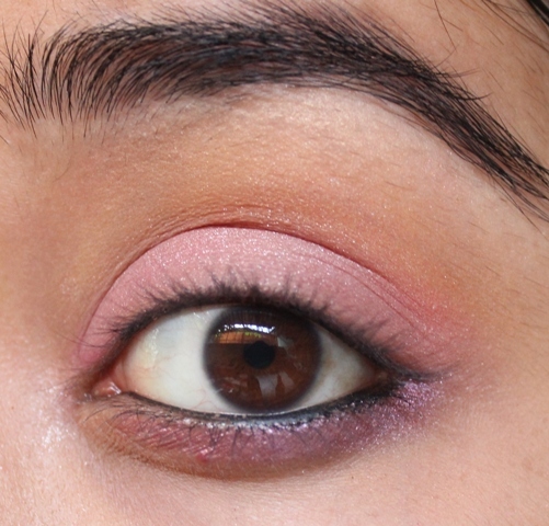 Pink and Orange Happy Eyes Makeup Tutorial (9)