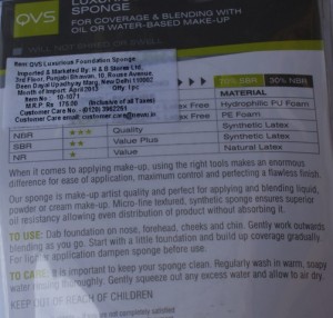 QVS Luxurious Foundation Sponge2