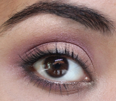 Shimmery+Copper+and+Purple+Eye+Makeup+Tutorial