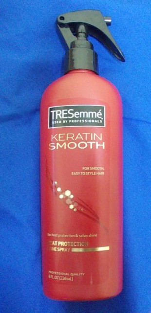 TRESemme+Keratin+Smooth+Heat+Protection+Shine+Spray+Review