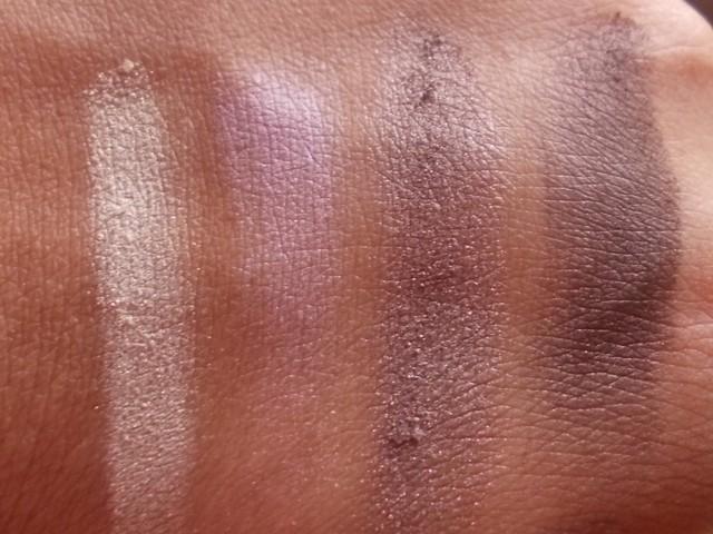 e.l.f. Essential Flawless Eyeshadow Happy Hour swatches (2)