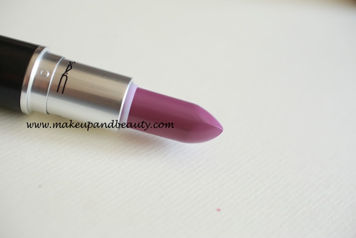 MAC Up the Amp Lipstick Review