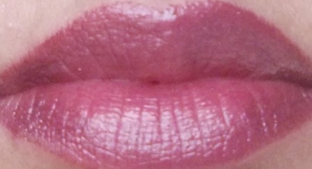 wine red lipstick