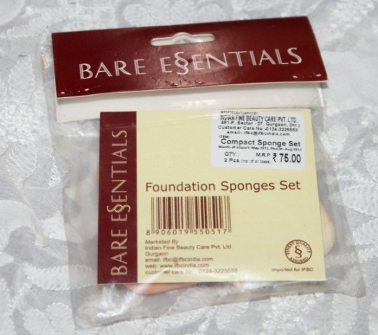 Bare Essentials Foundation Sponges Set (1)
