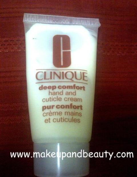 clinique hand cream