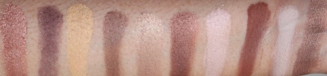 ELF – BEAUTY ON THE GO SINGLE PALETTE swatches (2)