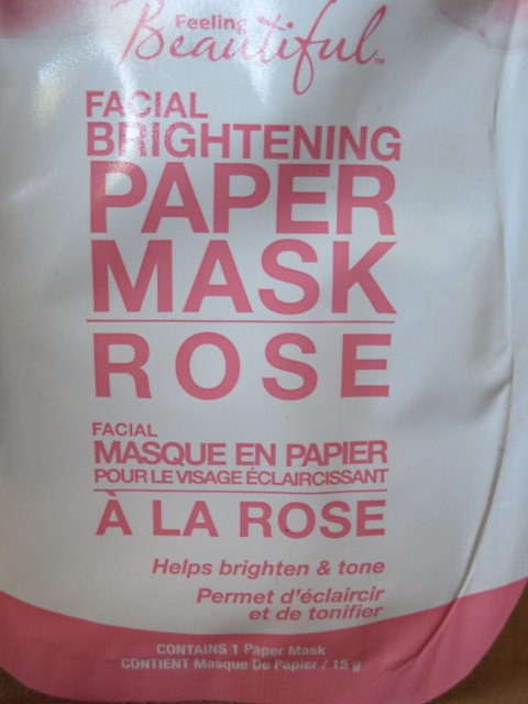 Freeman Rose Brightening Facial Paper Mask (3)