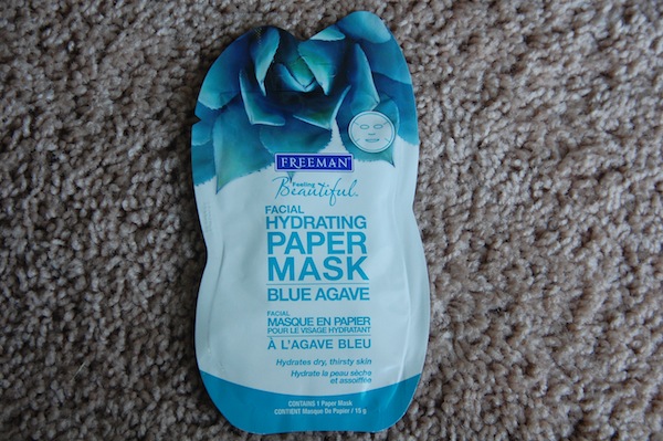 Freeman Blue Agave Hydrating Paper Mask