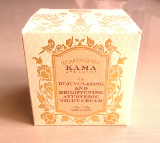 Kama Rejuvenating and Brightening Ayurvedic Night Cream 