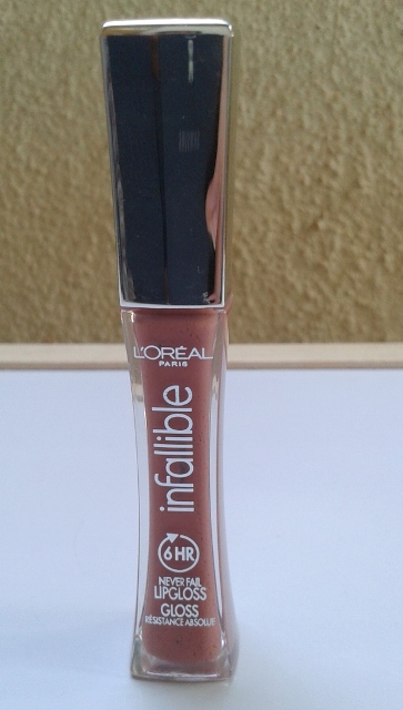L'Oreal Paris Infallible Never Fail Lipgloss Barely Nude 