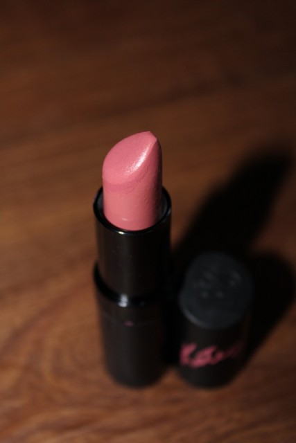 Light pink lipstick
