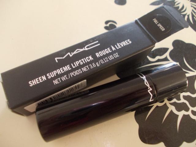 MAC Sheen Supreme Lipstick - Full Speed