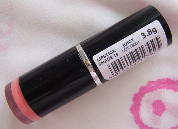 MUA Lipstick in shade 15 – Juicy 2