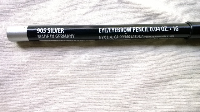 NYX EyeEyebrow Pencil - Silver  (2)