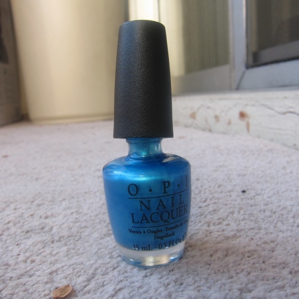OPI Teal The Cows Come Home 5