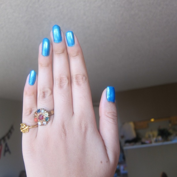 OPI Teal The Cows Come Home 8