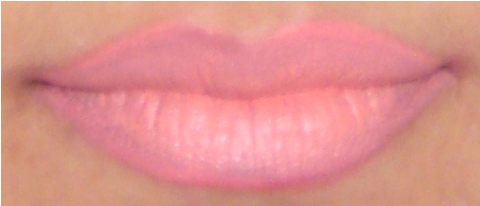 Peach lipstick