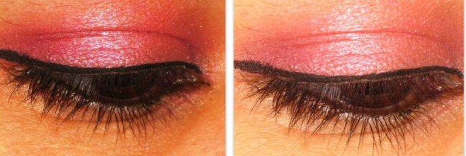 Pink eyeshadow makeup