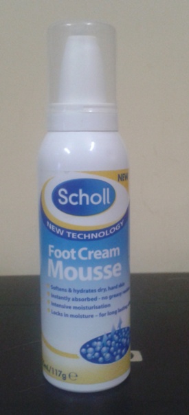 Scholl+Foot+Cream+Mousse+Review