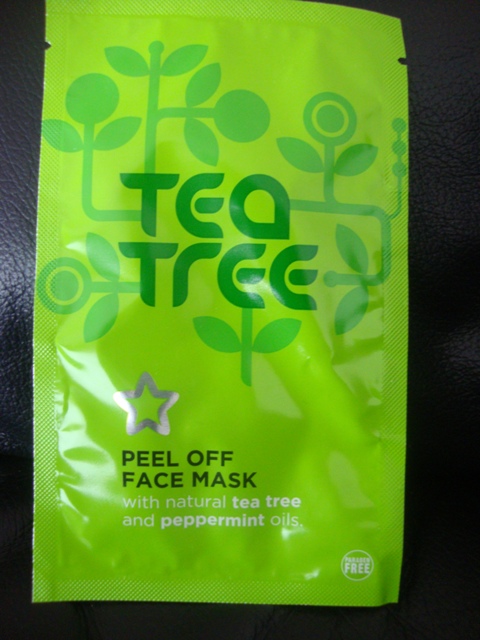 Superdrug Tea Tree Peel Off Mask (1)