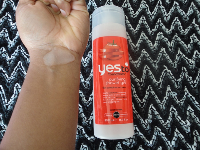 Yes To Tomatoes Purifying Shower Gel 4