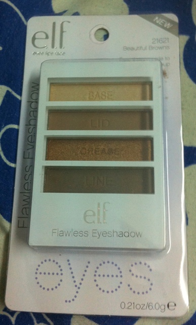 e.l.f. Flawless Eyeshadow in Beautiful Browns