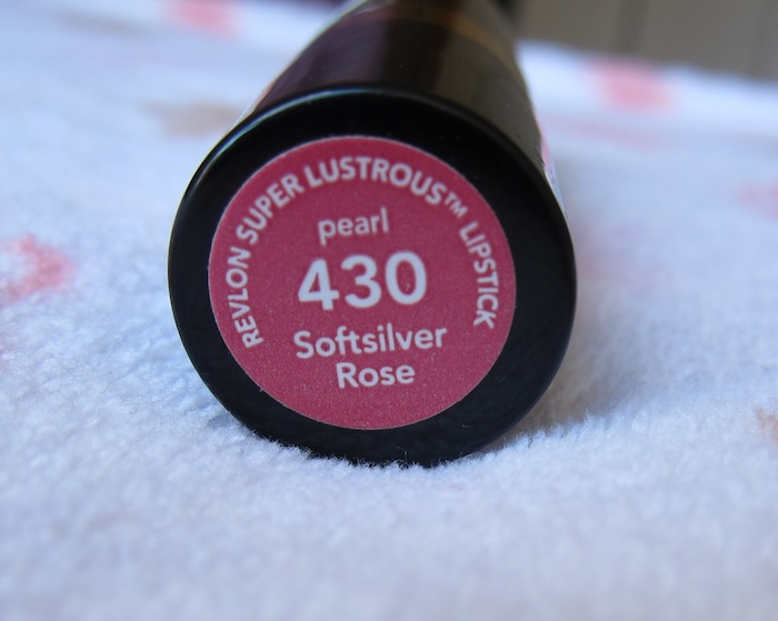 Revlon Super Lustrous Lipstick Soft Silver Rose review