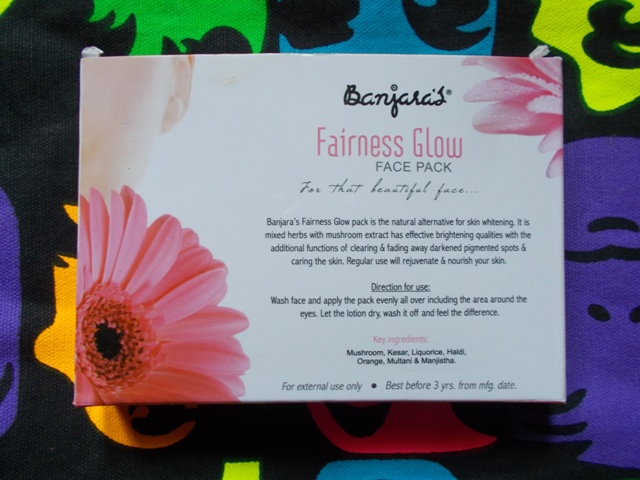 Banjara's Fairness Glow Face Pack 2