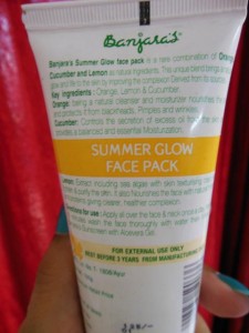 Banjara’s Summer Glow Face Pack4