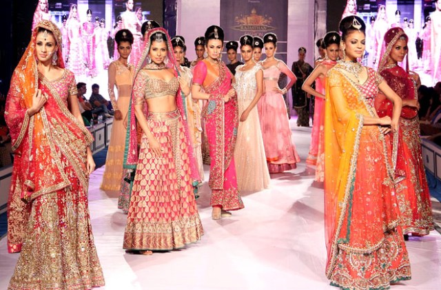 Bollywood bridal lehenga 10
