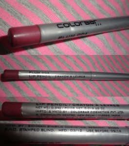 Colorbar Lip Pencil Plum 004
