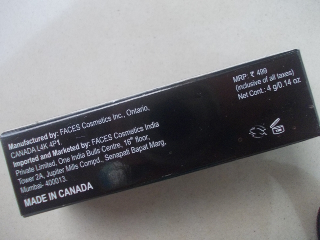 Faces Canada Glam On Lipstick - Nectarine5