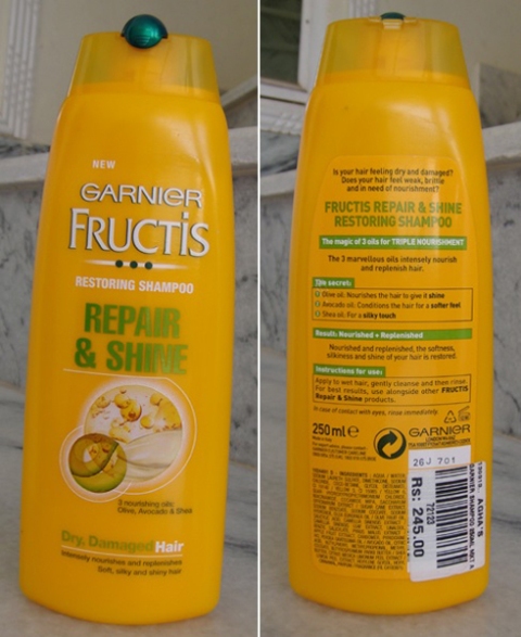 Garnier Fructis Repair & Shine Restoring Shampoo